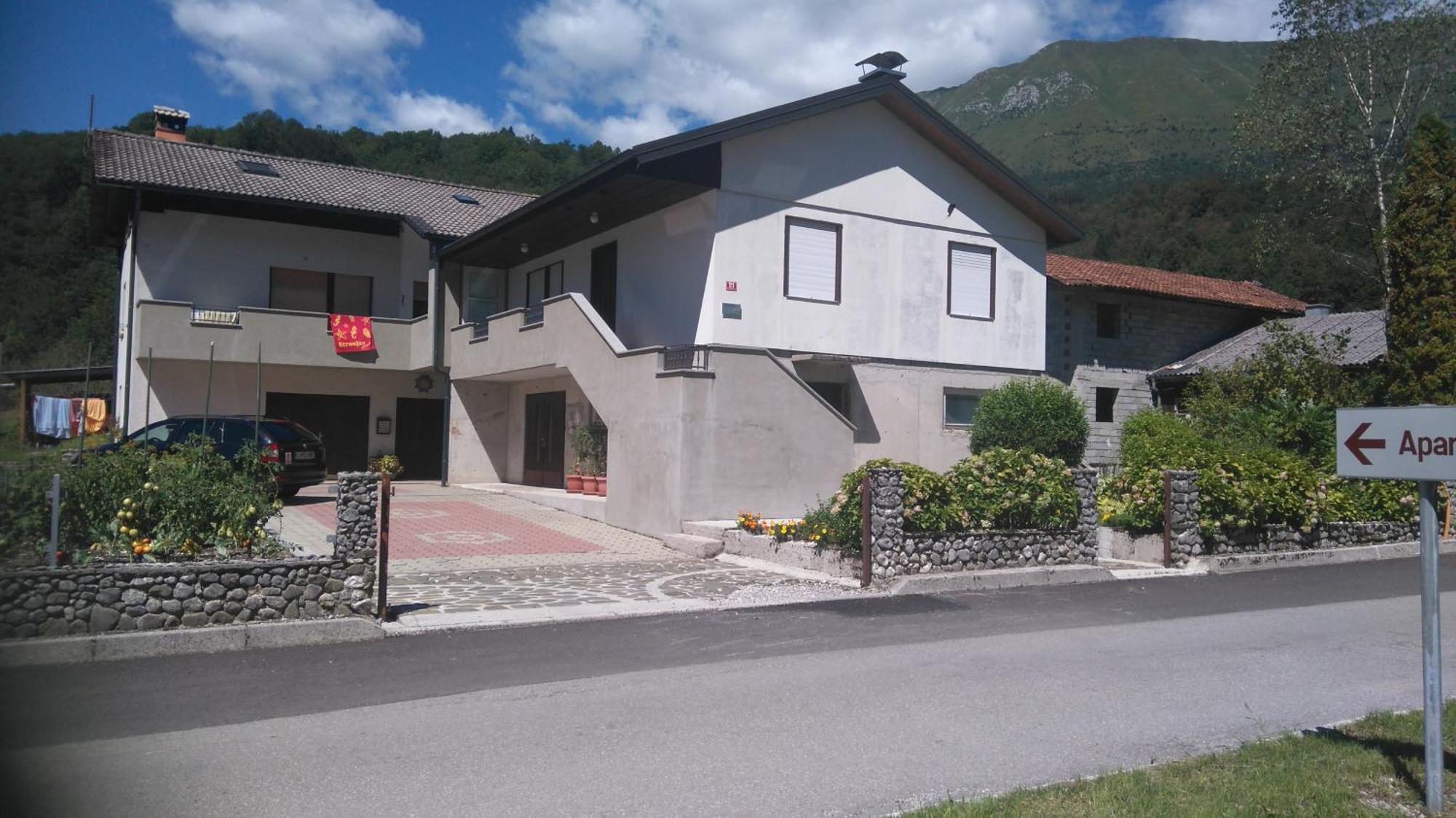 Apartment Losc - Podbela Breginj Экстерьер фото